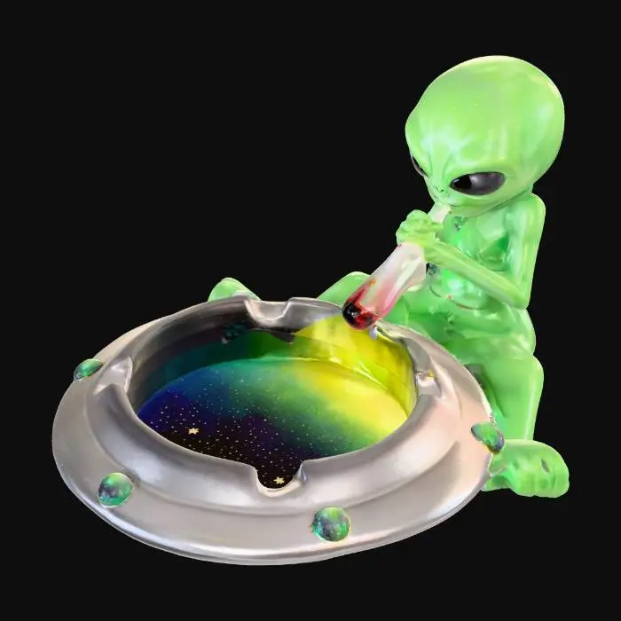 3D model for Alien in Spacecraft