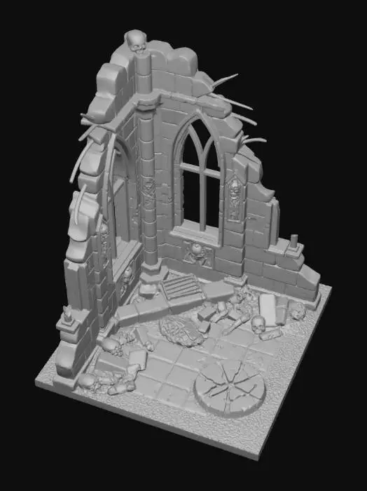 3D model for Cathedral of the Damned