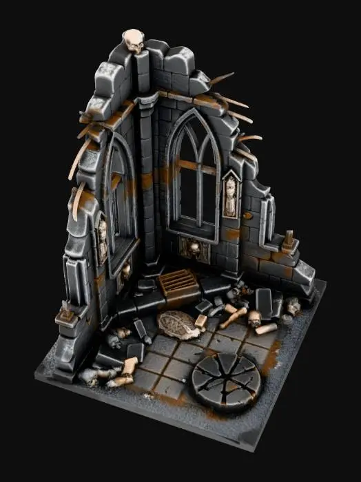 3D model for Cathedral of the Damned