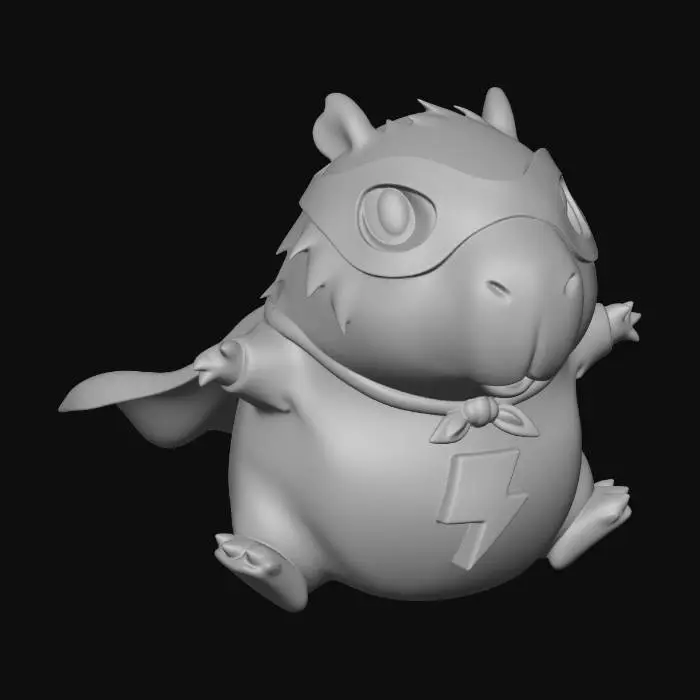3D model for Bolt Hamster