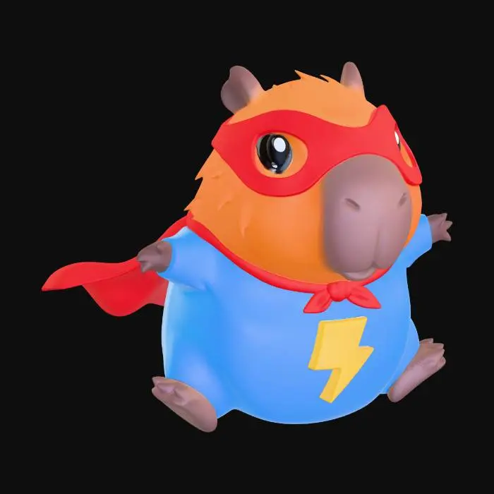 3D model for Bolt Hamster