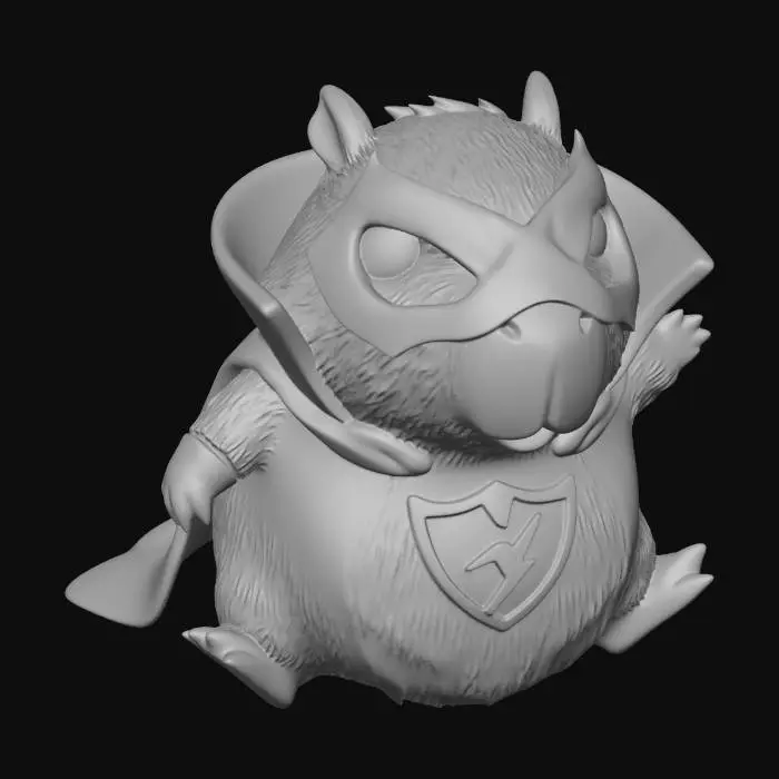 3D model for Thunder Hamster