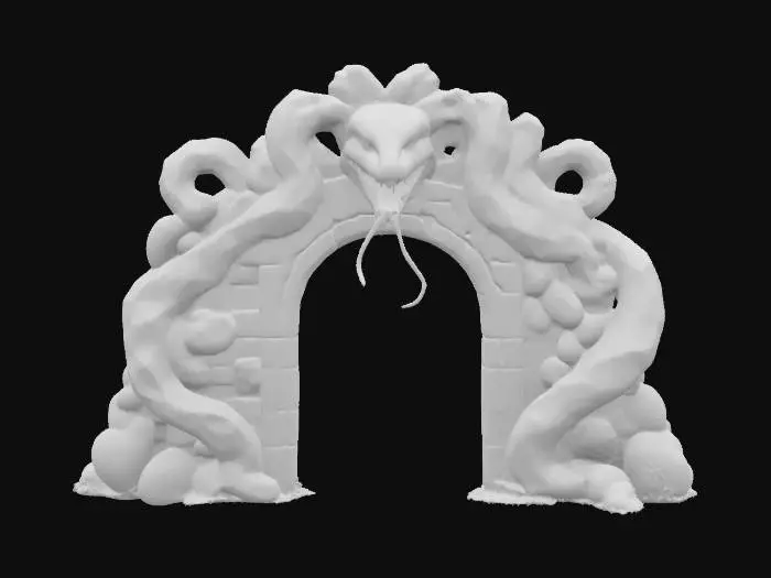 3D model for Serpent's Gate