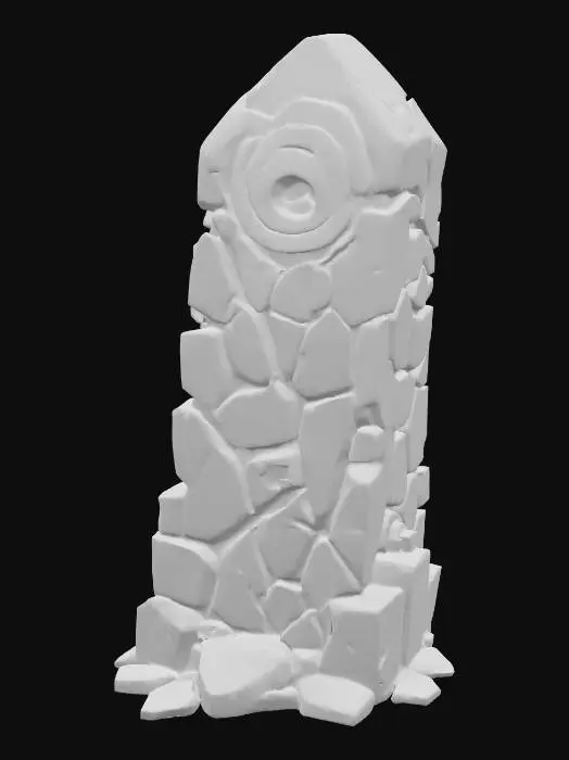 3D model for Ancient Obelisk