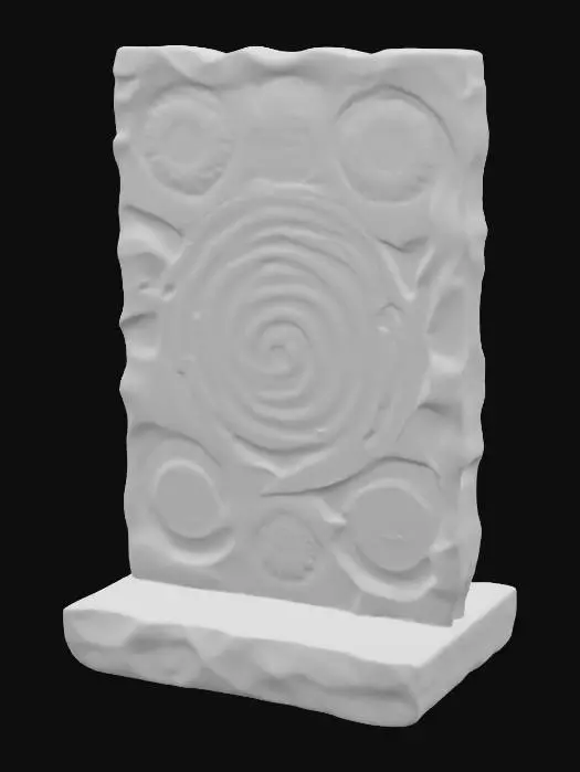 3D model for Ancient Light Glyph Stone