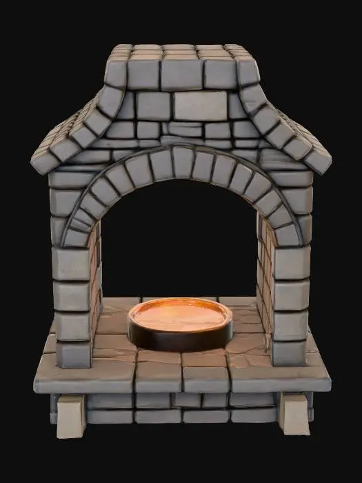 3D model for Stone Hearth Blacksmith