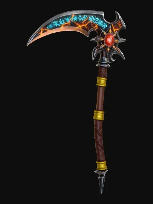 3D model for Infernal Scythe