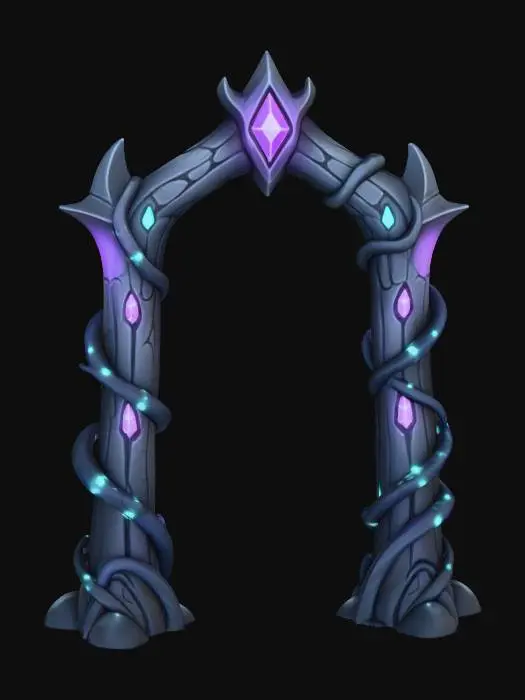 3D model for Mystic Portal