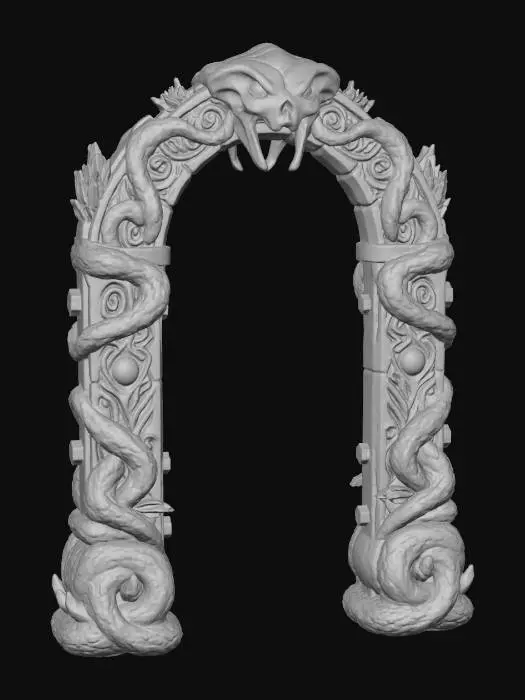 3D model for Serpent Gateway