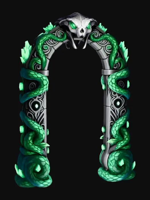 3D model for Serpent Gateway