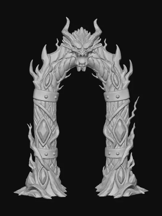 3D model for Demonic Portal