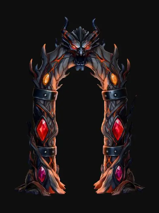 3D model for Demonic Portal