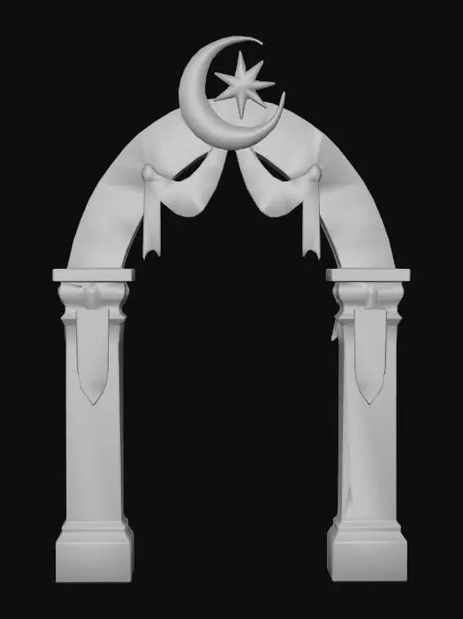 3D model for Moonlit Archway