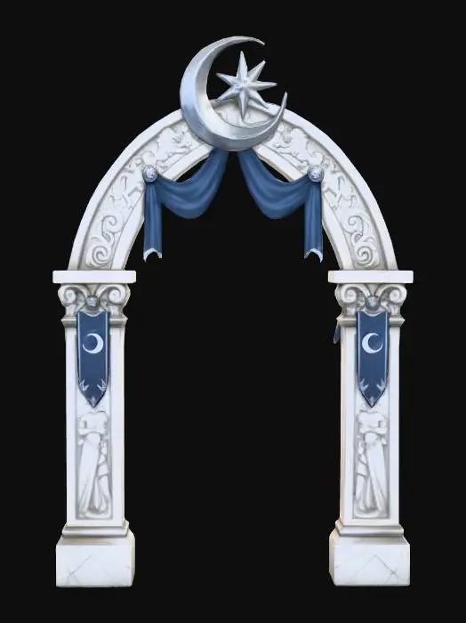 3D model for Moonlit Archway