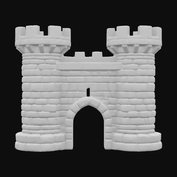 3D model for Fortress Keep