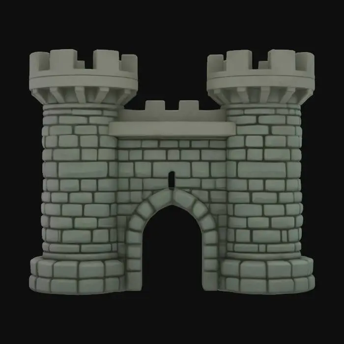 3D model for Fortress Keep