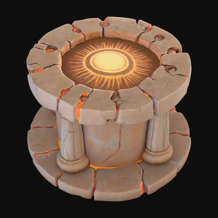 3D model for Ancient Energy Altar