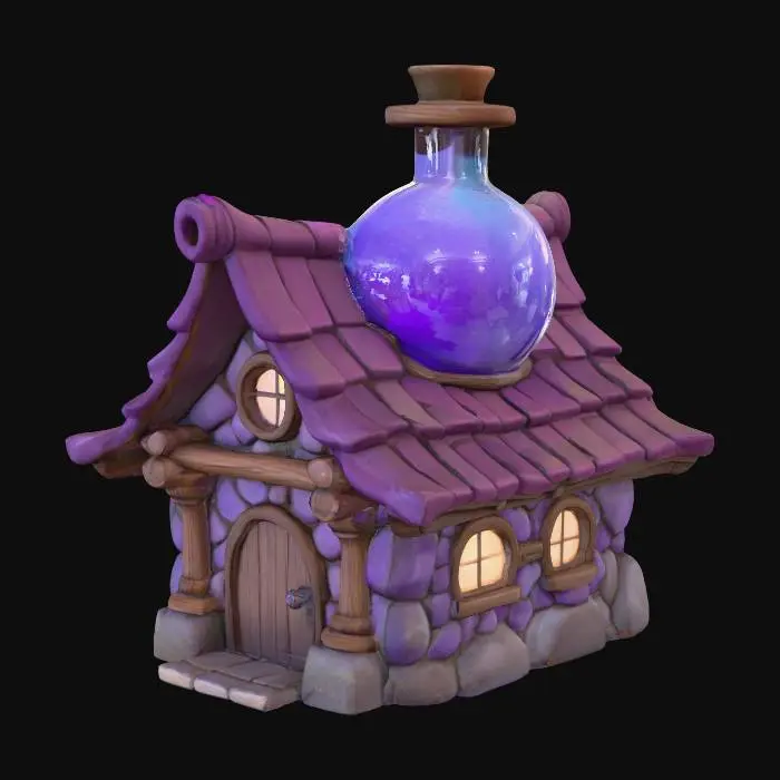 3D model for Magic Potion House