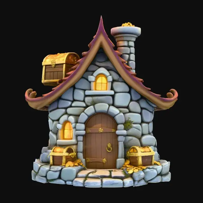 3D model for Treasure InnHouse