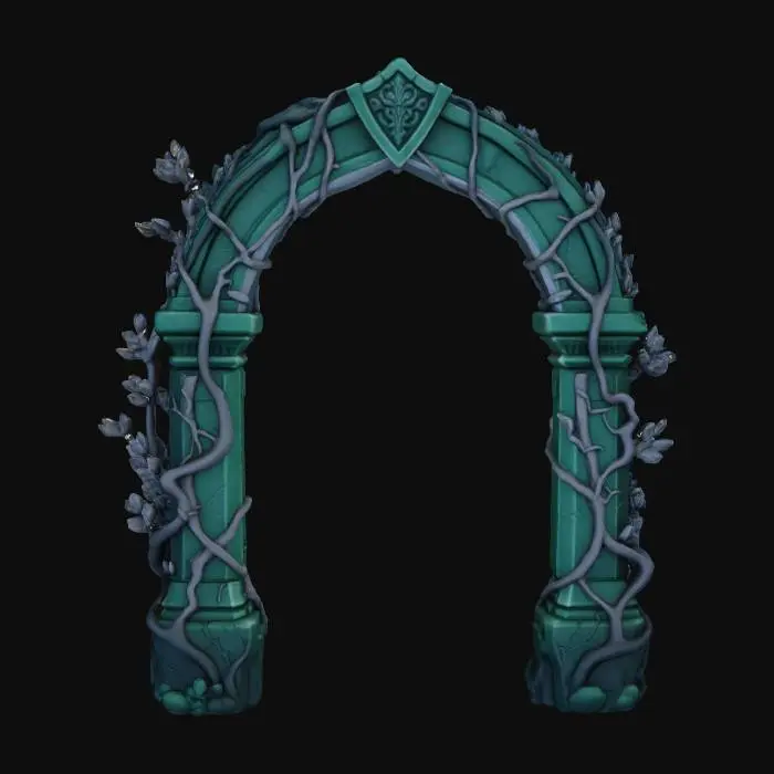 3D model for Enchanted Archway