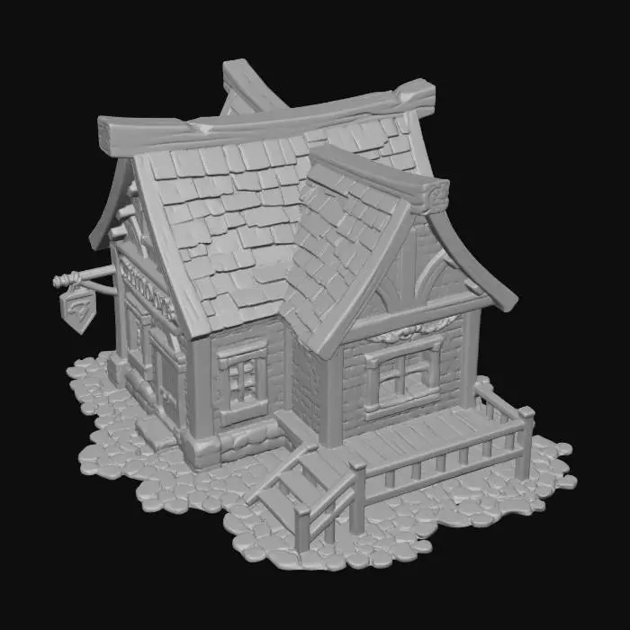 3D model for Potion Shop