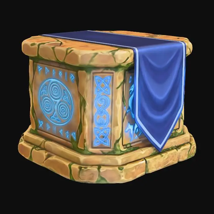 3D model for Mystic Rune Altar