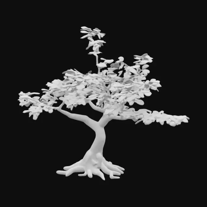 3D model for a cherryblossm tree 