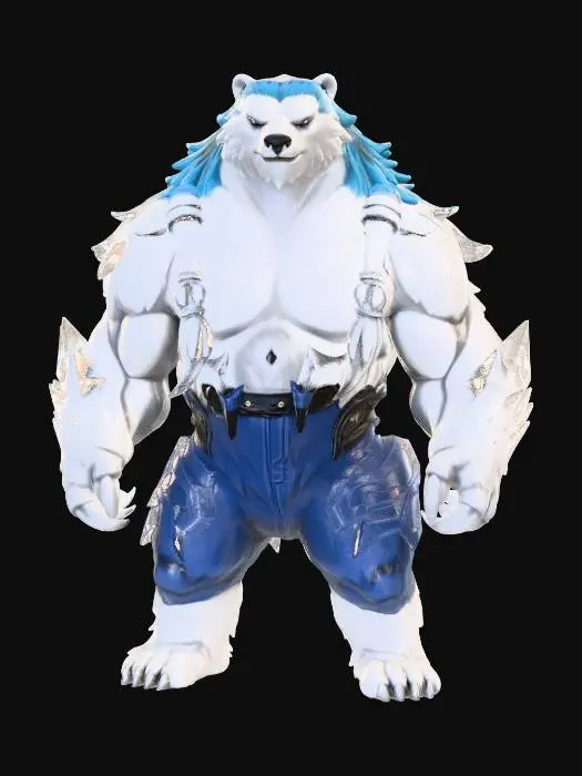 3D model for Glacial Guardian