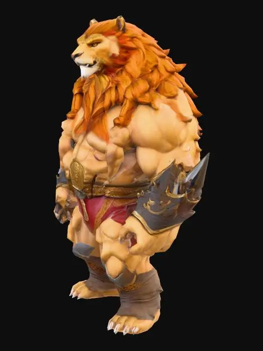 3D model for Frostclaw Guardian