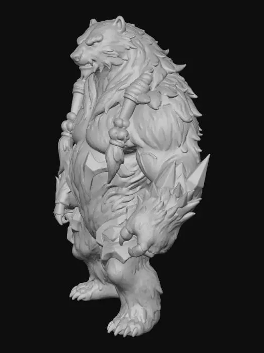 3D model for Frostclaw Guardian
