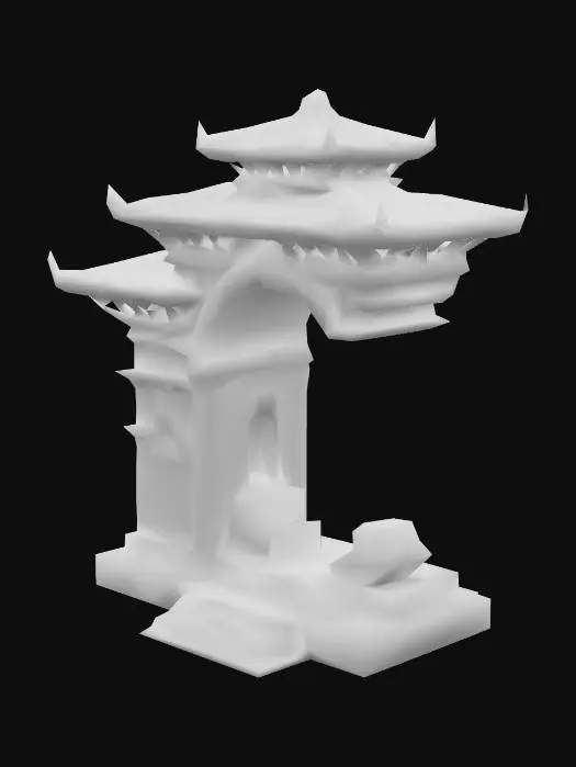 3D model for Ancient Archway Ruins