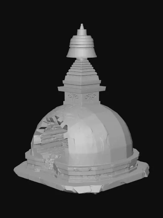 3D model for Stupa Serenity
