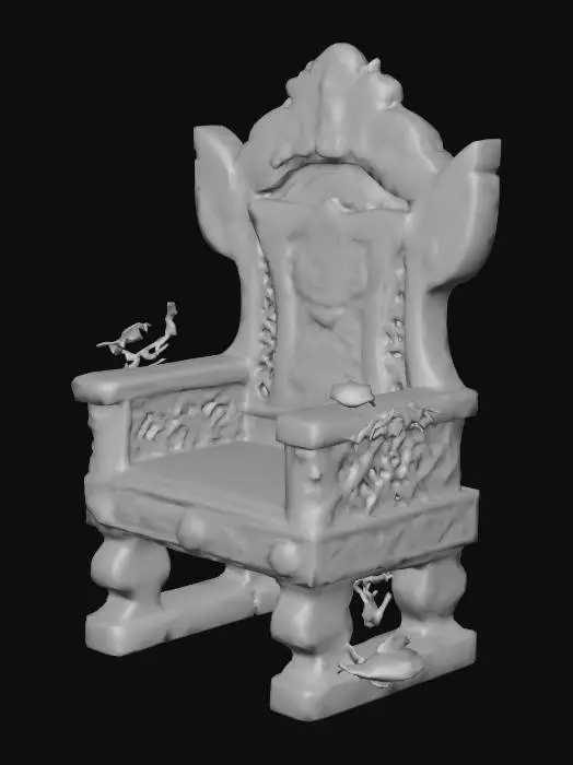 3D model for Majestic Throne