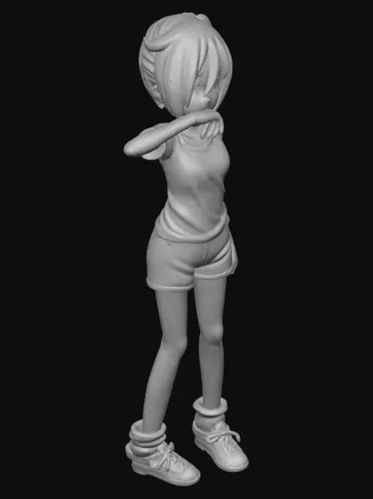 3D model for Tired Runner