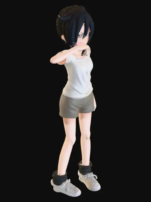3D model for Tired Runner