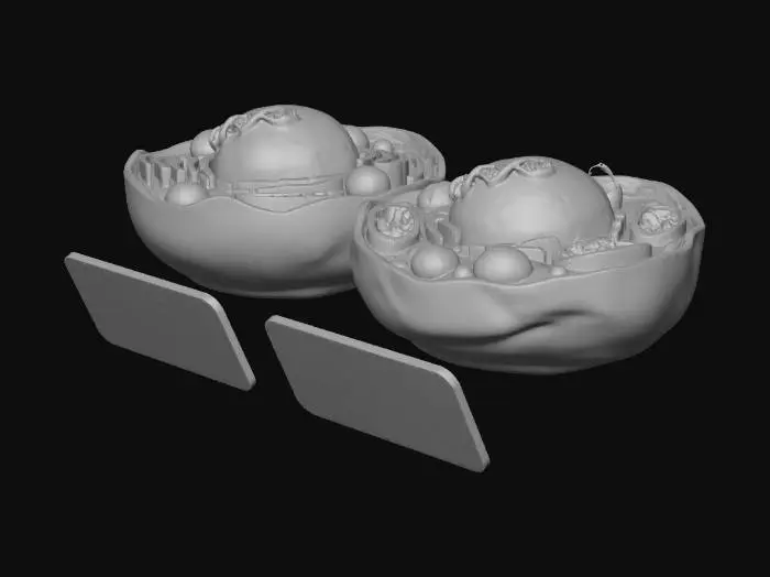 3D model for Cell Aging Comparison
