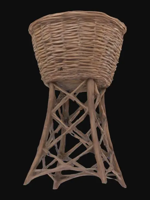 3D model for Wicker Elegance