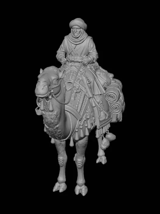 3D model for Desert Caravan Rider