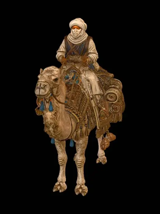 3D model for Desert Caravan Rider