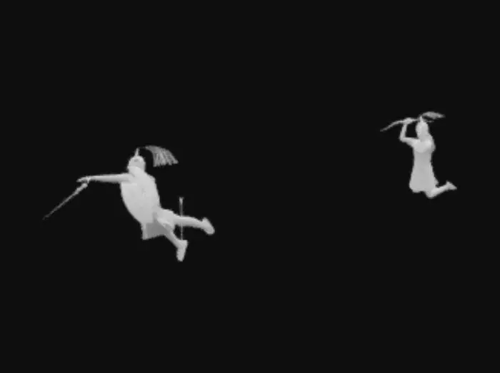 3D model for Achille e Paride