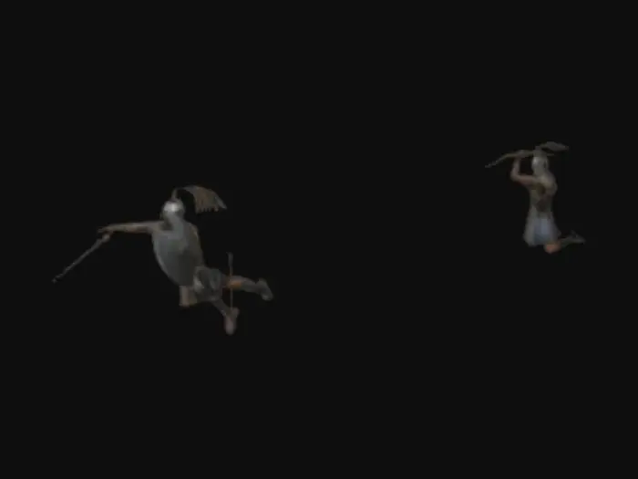 3D model for Achille e Paride