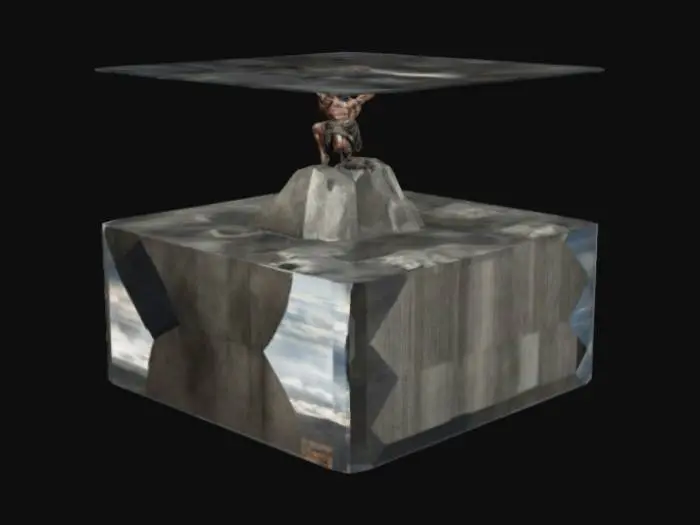 3D model for atlante