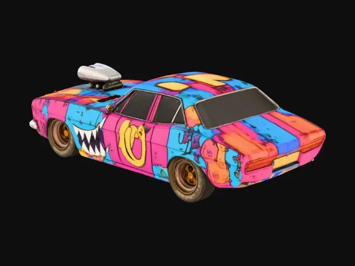 3D model for Speed Demon Deluxe