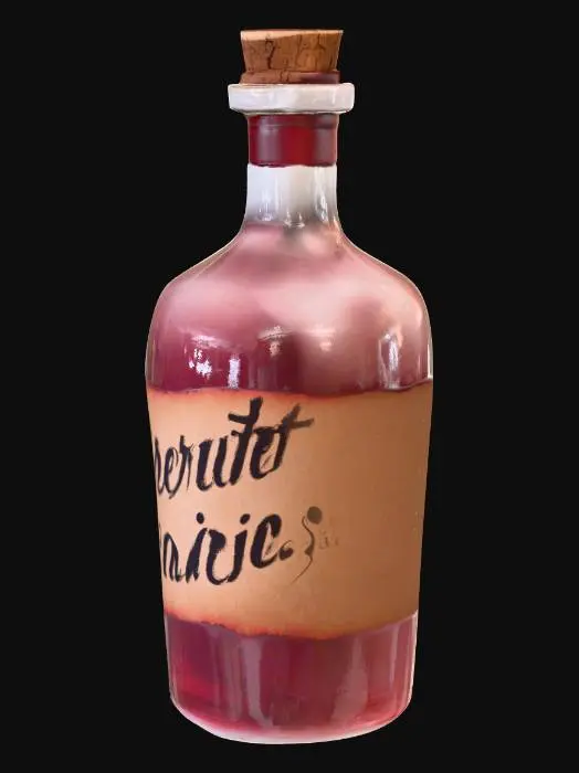 3D model for Secret Sauce Bottle