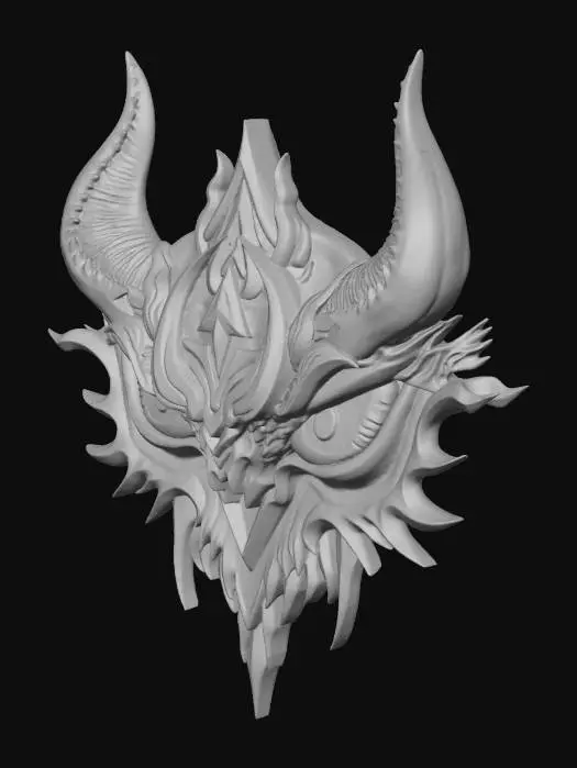 3D model for Inferno Mask
