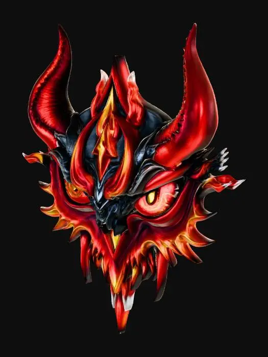 3D model for Inferno Mask