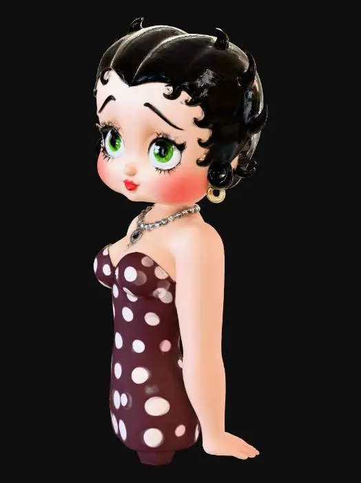 3D model for Cartoon Glamour