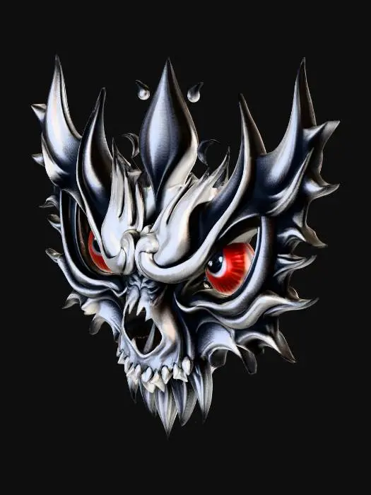 3D model for Fiery Gaze Demon