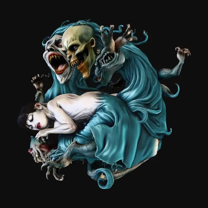 3D model for Nightmare Embrace