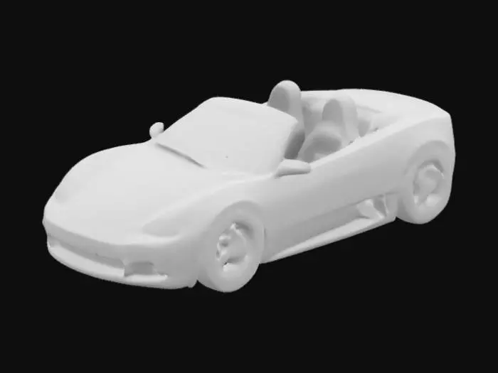 3D model for barbie car toy